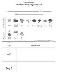 Weather Forecasting Worksheet Science Lessons Worksheets Weather Worksheets