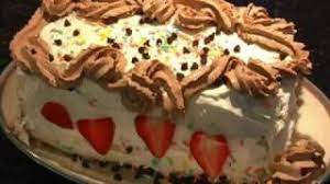 How To Make Ice Cream Cake Youtube