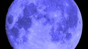 La lune bleue est, toutefois, moins rare qu'un trente six du mois : Cabinet Pottier La Lune Bleue Et Autres Billevesees