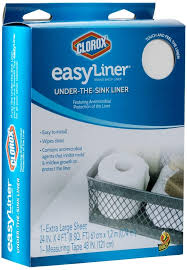 Maybe you would like to learn more about one of these? Amazon Com Duck Brand 285341 Under The Sink Easy Liner With Clorox Shelf Liner 24 Inches X 4 Feet White