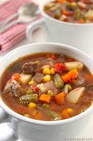 Make This Slow Cooker Vegetable Soup For Dinner Tonight Recipe Beef Soup Recipes Soup Recipes Slow Cooker Slow Cooker Soup