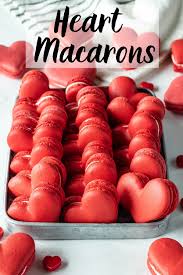 Heart Shaped Macarons Video Template Recipe Valentines Recipes Desserts Macarons Lemon Sugar Cookies