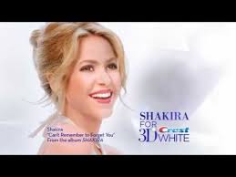Shakira Commercial Crest White 3D
