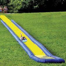 Inflatable World S Longest Backyard Water Slide For Sale Water Slides Backyard Water Slides Backyard For Kids
