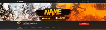 Beautiful designs only created to engage and convert. Creative Professional Youtube Gaming Channel Banner Art And Gaming Logo Combo Psd Template Pubg Mobile Call Of Duty Istygraphic Buy Online At Best Prices In Bangladesh Daraz Com Bd