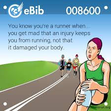 Image result for injured runner humor