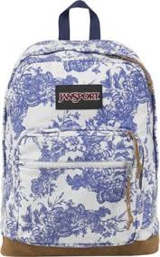 Black And White Floral Jansport Backpack Right Pack Laptop Backpack 15 Stylish Backpacks Jansport Backpack Jansport Right Pack