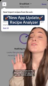 🚨Exciting news: You can now copy and paste recipes from your fave food  website, blog, or wherever else right into our app. , We’re using the power  of AI to help make tracking even easier., Drop a 👏 if ...