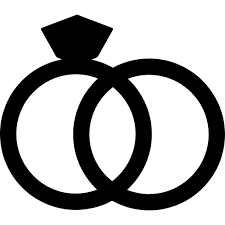 Download Wedding Rings Couple Free Shapes Icons