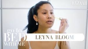 In 2019, leyna bloom became the first trans woman of cover to lead a movie at the cannes film bloom followed her dreams to new york city at the age of 17, hearing a lot of no before being. Trans Activist Model Leyna Bloom S Nighttime Skincare Routine Go To Bed With Me Youtube