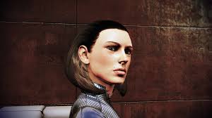 I wish they kept the Eva Coré skin for EDI. She looks gorgeous. :  r/masseffect