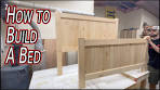 How to Build a Bed || DIY Bed Frame