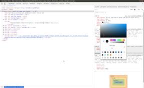 To open the eye dropper simply: Is There A Way To Make The Chrome Devtools Color Picker Larger Stack Overflow