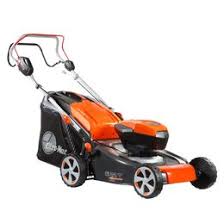 I like the idea of doing lawn work. Battery Powered Cordless Lawn Mowers Oleo Mac
