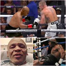 Mike Tyson's loss in the 2nd round of sparring