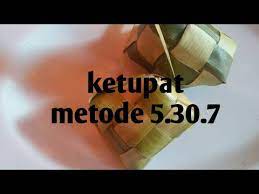 Selain itu, ceker ayam, daging ayam, kacang hijau, beras untuk lontong atau ketupat, sagu mutiara namun, tidak semua bahan masakan efektif dimasak dengan teknik 5 30 7. Cara Membuat Ketupat Metode 5 30 7 Youtube