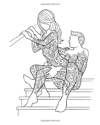 Choose your favorite coloring page and color it in bright colors. Sexual Female Coloring Pages
