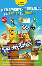 Poster Stikeez Lidl Figurine Divertimento