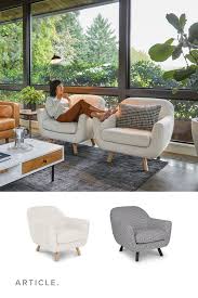 Gabriola Ivory Boucle Lounge Chair Contemporary Interior Design Living Room Living Room Decor Tips Pastel Home Decor