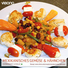 Mexikanisches Gemuse Mit Hahnchen Ministeaks In 2020 Mexikanisches Gemuse Vibono Und Rezepte