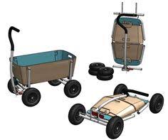Easy Folding Beach Wagon Faltbare Bollerwagen Opvouwbare Bolderkar Kids Wagon Beach Wagon Wagon