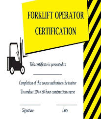Forklift training certificate template, this season of giving, why don't you consider giving out certificates to your family , friends or perhaps valued clients? 16 Forklift Certification Card Template Ideas Forklift Card Template Certificate Templates