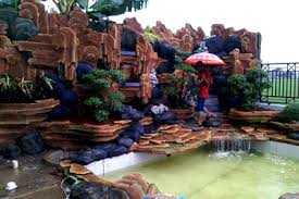 Tukang Gambar Taman Tebing Buatan Taman Air Terjun Air