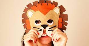 Kece Kumas Ile Aslan Maskesi Yapimi Kece Kumasi Aslan Kece