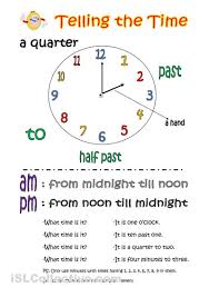 Telling The Time Basic Knowledge Time Worksheets Telling Time Worksheets English Lessons