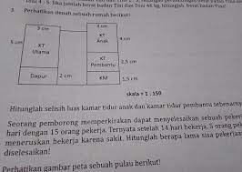 Matematika:soal ujian akhir sekolahtahun pelajaran 20191.pilihan gandaberilah tanda silang (%) pada salah satu huruf a, b, d dan … d yangmerupakan jawaban yang paling benari1. Hitunglah Selisih Luas Kamar Tidur Anak Dan Kamar Tidur Pembantu Sebenarnya Brainly Co Id