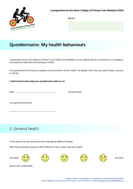 However, it shouldn't be the only step to finding a diagnosis. Health Questionnaire Pdf Gesundheits Coaching