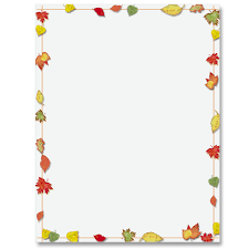Simply Fall Border Papers In 2021 Borders For Paper Fall Borders Free Clip Art