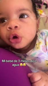 Mi Bebe De 3 Meses Saco Como Agua