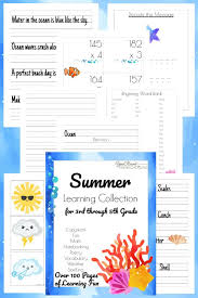 3rd 5th Grade Summer Learning Collection By Year Round Homeschooling Summerlearning Homeschool Hom Summer Learning Summer Learning Kindergarten Homeschool