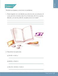 Libro completo de desafíos matemáticos tercer grado en digital, lecciones, exámenes, tareas. La Tienda De Dona Lucha Bloque I Leccion 10 Apoyo Primaria