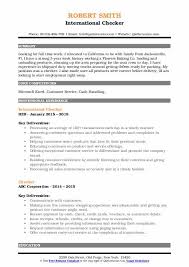 Most employers today use an applicant tracking system(ats) to simplify the screening of resumes and enable hiring managers to get a list. Checker Resume Samples Qwikresume