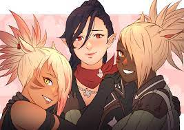 Koyorin 🎃 on X: I get a fair amount of comments on my character's  resemblance to M'naago, so I wanted to draw them in the same picture…! And  uh…somehow Hilda ended up
