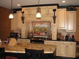 A number of people think mediterranean interior and tuscan kitchen decor is similar with rustic home design. Cabinet Color Antique Finish Kitchen Decor Styles Tuscan Kitchen Tuscan Decorating Kitchen