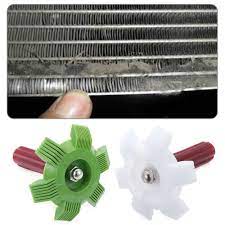 Carefully pry off the face of the air conditioner and unscrew the small screws along the side. 1pc Universal Car A C Radiator Condenser Fin Comb Air Conditioner Coil Straightener Cleaning Tool Auto Cooling System Repair Hand Tool Sets Aliexpress