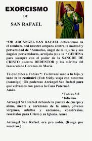 Oracion a san judas tadeo para casos dificiles y desesperados. Oracion De Exorcismo En Peticion A San Rafael Arcangel Santoral Catolico Scoopnest