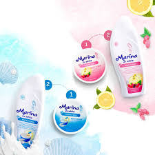 Marina UV White Body Scrub l Healthy and Glow l Bright and Fresh l 200 ml