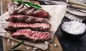 Once the onion is golden, add the beef cubes along with the ginger garlic paste. Dry Ager Magazine Panning A Dry Aged Steak