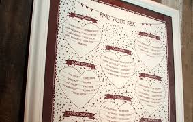 Christmas Themed Wedding Seating Plan Christmas Winter