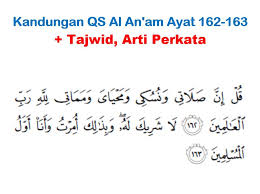Hubungan surat al ikhlas dengan surat al falaq. 4 Kandungan Surat Al An Am Ayat 162 163 Tajwid Arti Perkata Muttaqin Id