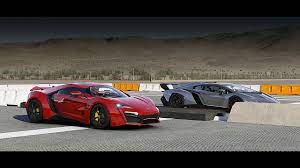 Lykan Hypersport Vs Lamborghini Veneno Drag Race Forza 6 Youtube
