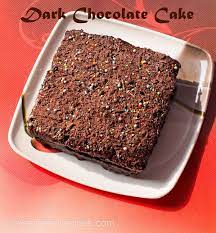 Dark Chocolate Cake Recipe With Step By Step Pictures