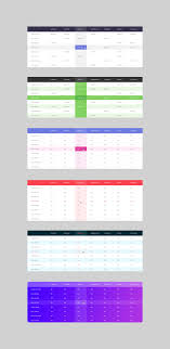30 Simple Css3 Html Table Templates Examples 2020 Colorlib Table Template Css Table Html Css