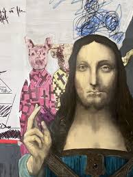 Almost free Da Vinci, fake or not by Adrian Florin Pop (2023) : Painting  Acrylic, Oil