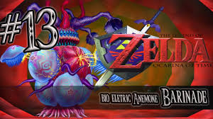 Let's Play Zelda Ocarina of Time #13 - Bio-electric Anemone BARINADE -  YouTube