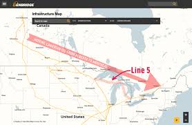 'darkside' hackers behind colonial pipeline attack, shutdown: The Problem With Enbridge Line 5 Pipelines Through The Great Lakes